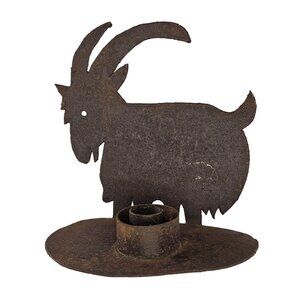 Vintage Goat Shaped Metal Candle Holder By Ørskov Orskov Design Nystad